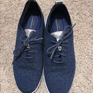 Cole Haan Blue Knit Sneakers Lightweight and Breathable preowned